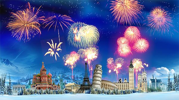 Il Capodanno in Europa: da Lisbona a Mosca e da Parigi a Riga