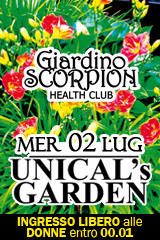 UNICAL's GARDEN > si BALLA senza LIMITE di ORARIO!!