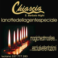 IL SABATO NOTTE ESCLUSIVO CHIASCIA...