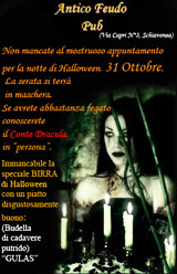 HALLOWEEN NIGHT HORROR... Cena & DopoCena da Brividi...