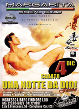 MARGARITA Club presenta: UNA NOTTE DA DIO...