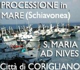 FESTA della MADONNA della NEVE con PROCESSIONE in MARE