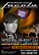 FACOLA FUN presenta: JAMIE LEWIS from PURPLE MUSIC