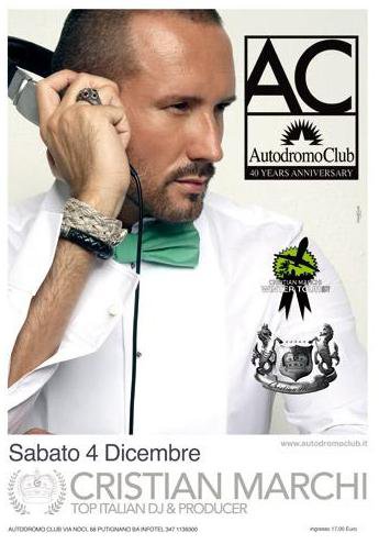 AUTODROMO Club presenta: CRISTIAN MARCHI