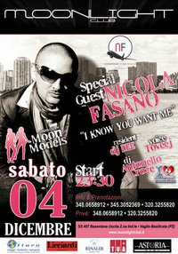 MOONLIGHT Disco presenta: NICOLA FASANO