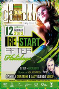 Re-Start Party After Holidays