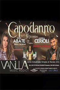 Il Capodanno Vip 2015 con Giulia Michelini, Andrea Cerioli & Jack Vanore